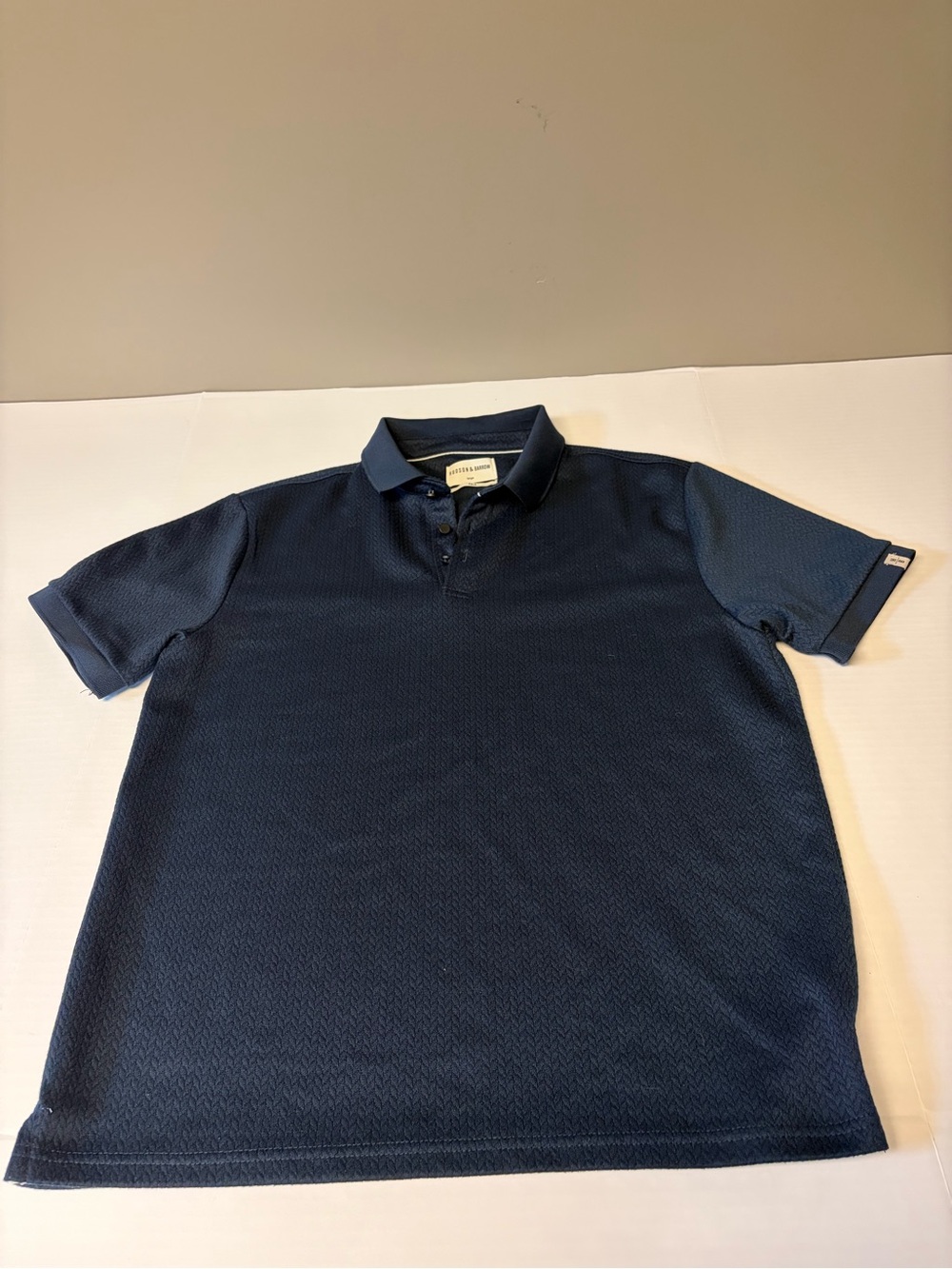 Men's Short-Sleeve Navy Polo Shirt